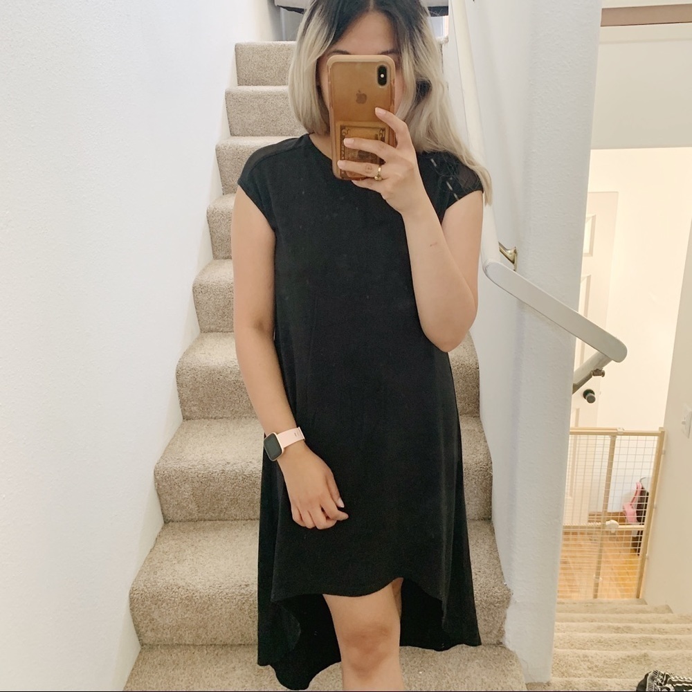 Something Borrowed High Low Black Dress S​​​​​​​​​​​​​​​​​​​​​​​​​​​​